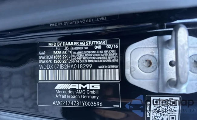 WDDXK7JB2HA018299: 69702555