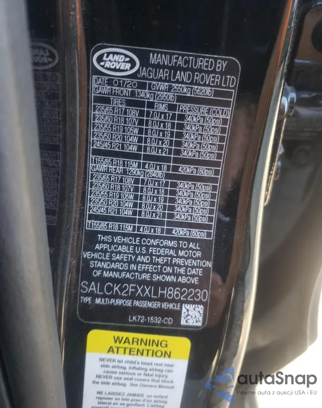 SALCK2FXXLH862230: 68846875