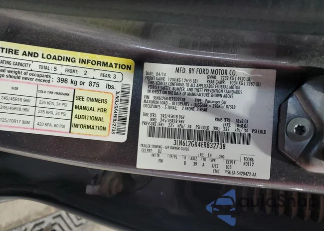 3LN6L2GK4ER832738: 69470175