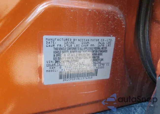 3N1CP5DV8LL576568: 64700885