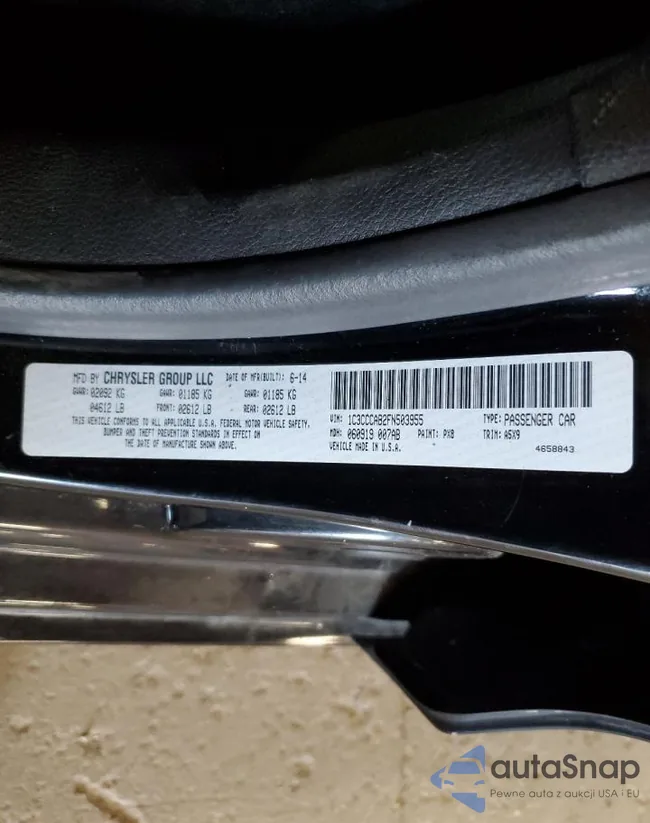 1C3CCCAB2FN503955: 68905475