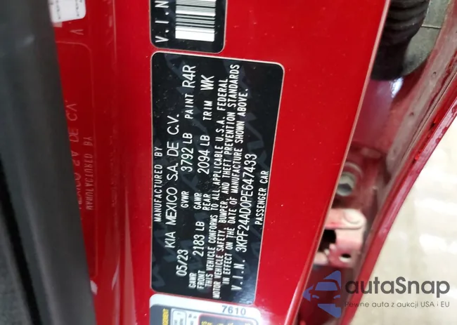 3KPF24AD0PE647433: 70626775