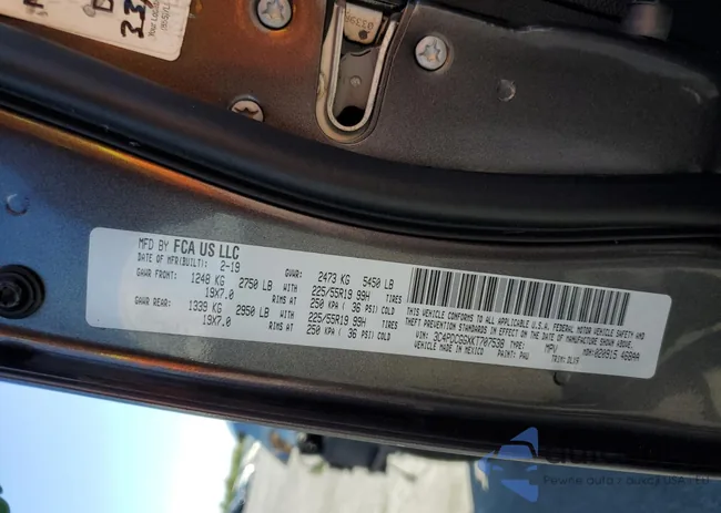 3C4PDCGGXKT707538: 68023945