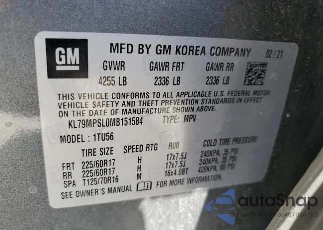 KL79MPSL0MB151584: 67588245