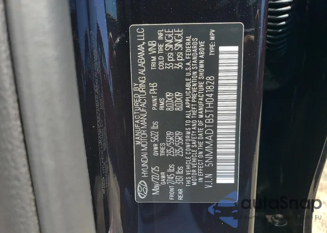 5NMMADTB5TH041828: 70143245