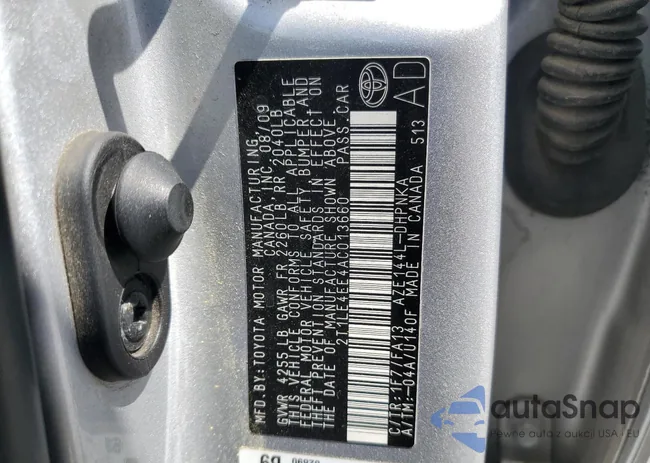 2T1LE4EE4AC013660: 67414775