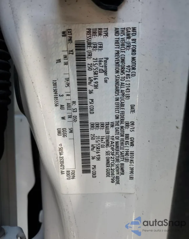 1FADP3F27GL208799: 66376535