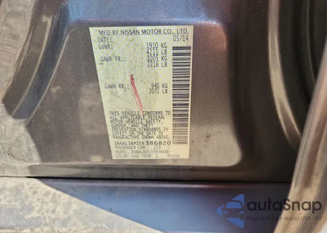 1N4AL3AP2EN386820: 68136425