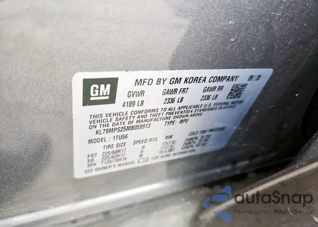 KL79MPS25MB059913: 67396165