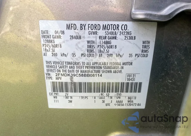 2FMDK39C58BB08114: 68394585