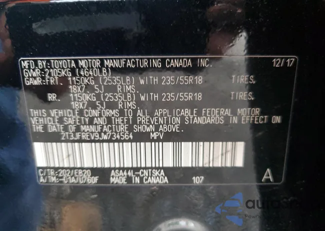 2T3JFREV9JW734564: 69114545