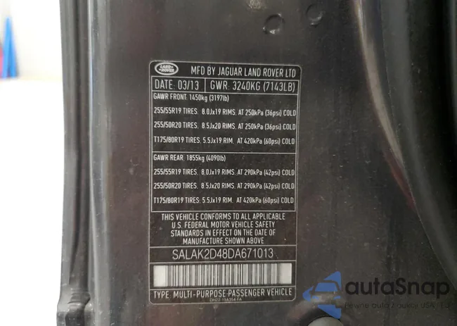 SALAK2D48DA671013: 71641464