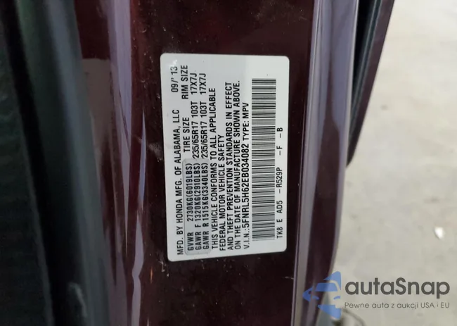 5FNRL5H62EB034082: 70829314