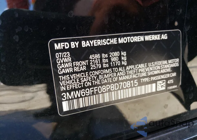 3MW69FF08P8D70815: 71497524