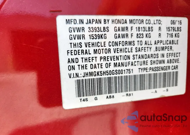 JHMGK5H50GS001751: 80206415