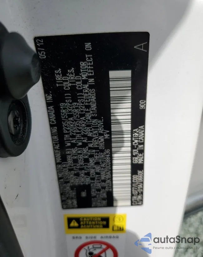 2T2ZK1BA7DC088436: 84169135