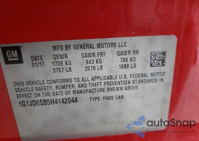 1G1JD6SB5H414244: 82032405