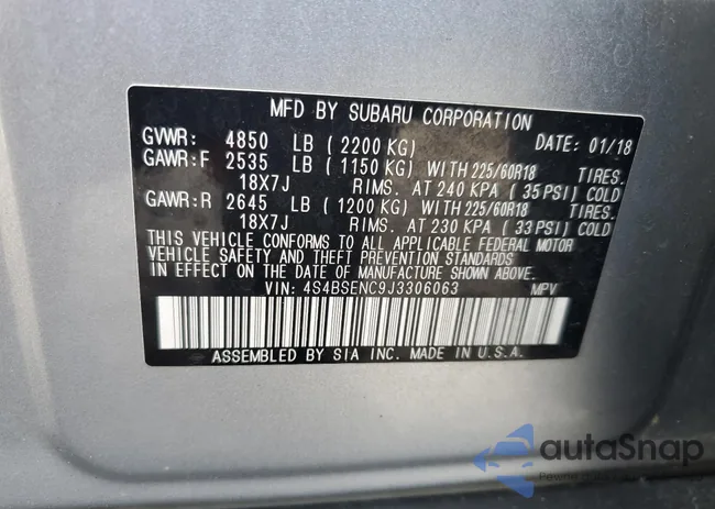 4S4BSENC9J3306063: 71961845