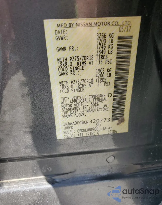 1N6AA0EC8CN320773: 72046745