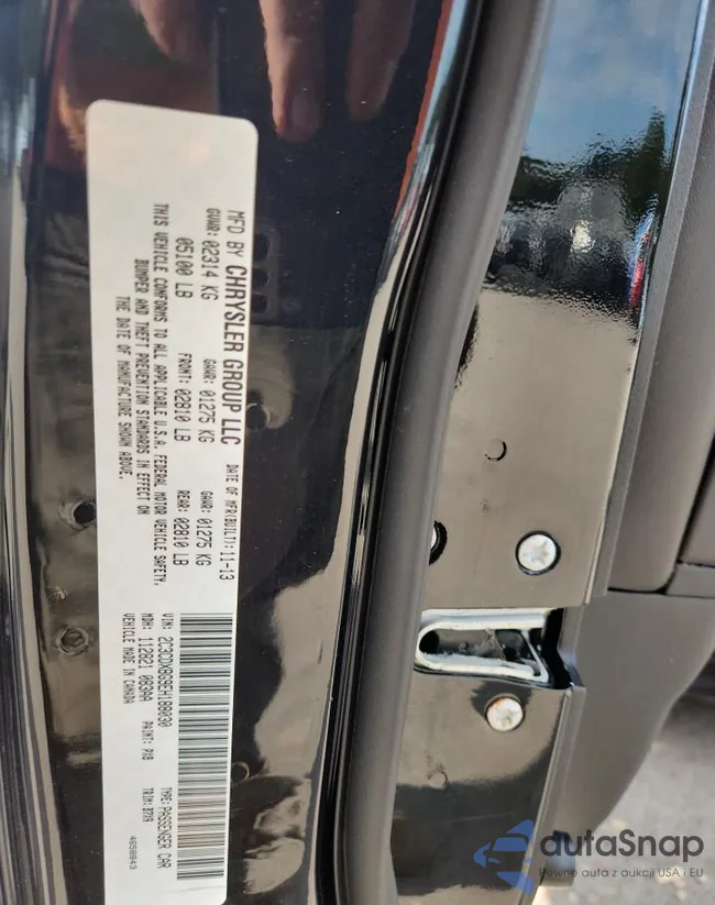 2C3CDXBG9EH188030: 80614835