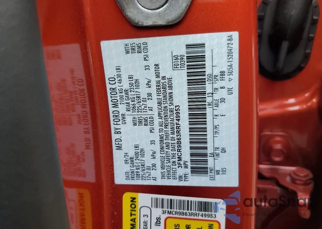 3FMCR9B63RRF49953: 82102085