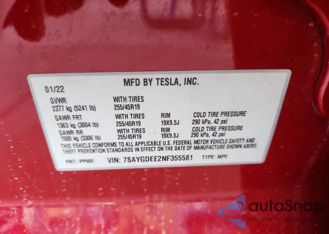 7SAYGDEE2NF355581: 81522765