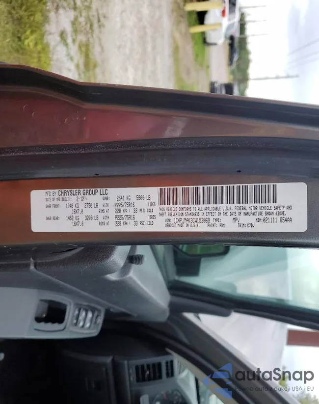 1C4PJMAK3CW153069: 80934525