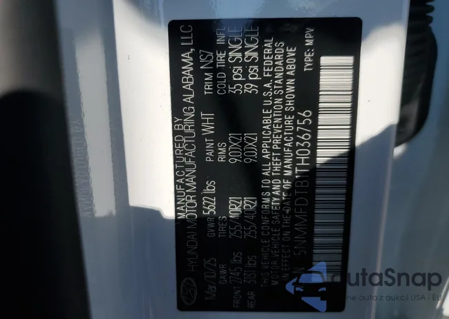 5NMMFDTB1TH036756: 80113315