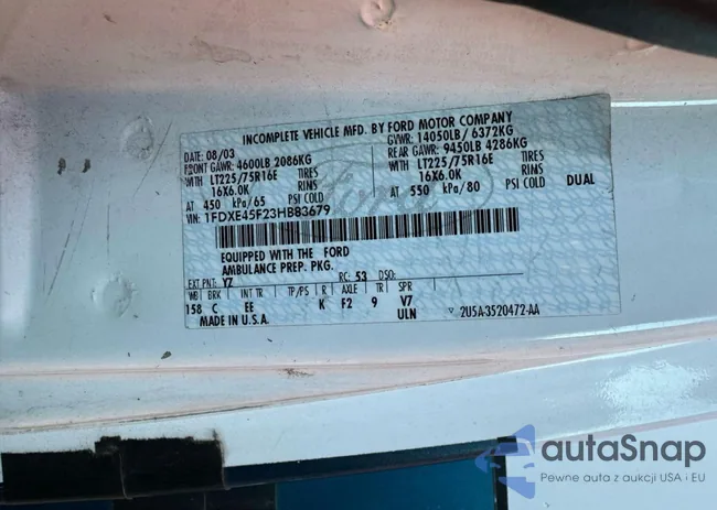 1FDXE45F23HB83679: 81186295