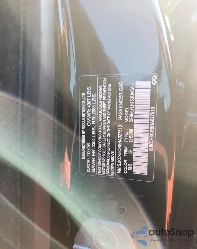 SJKCH5CR8HA027513: 71682605