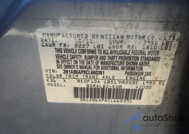 3N1AB6AP8CL660391: 71510625