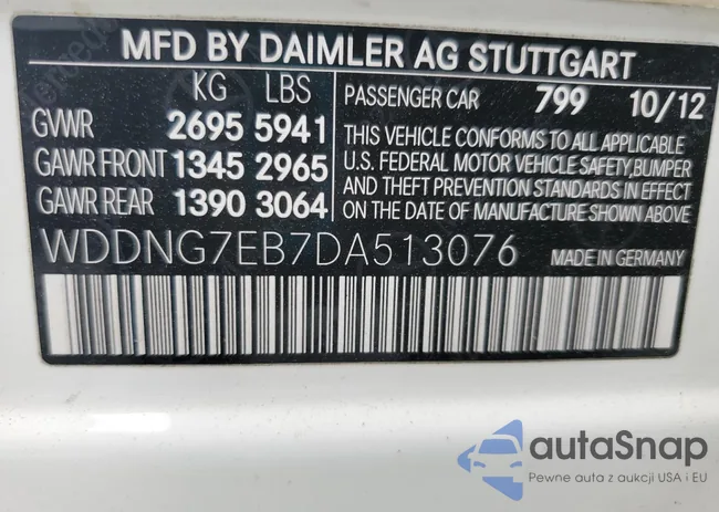 WDDNG7EB7DA513076: 81633695