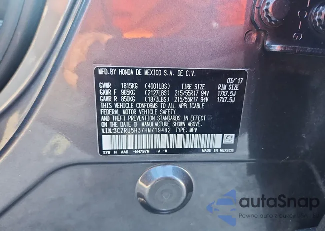 3CZRU5H37HM719482: 81573175