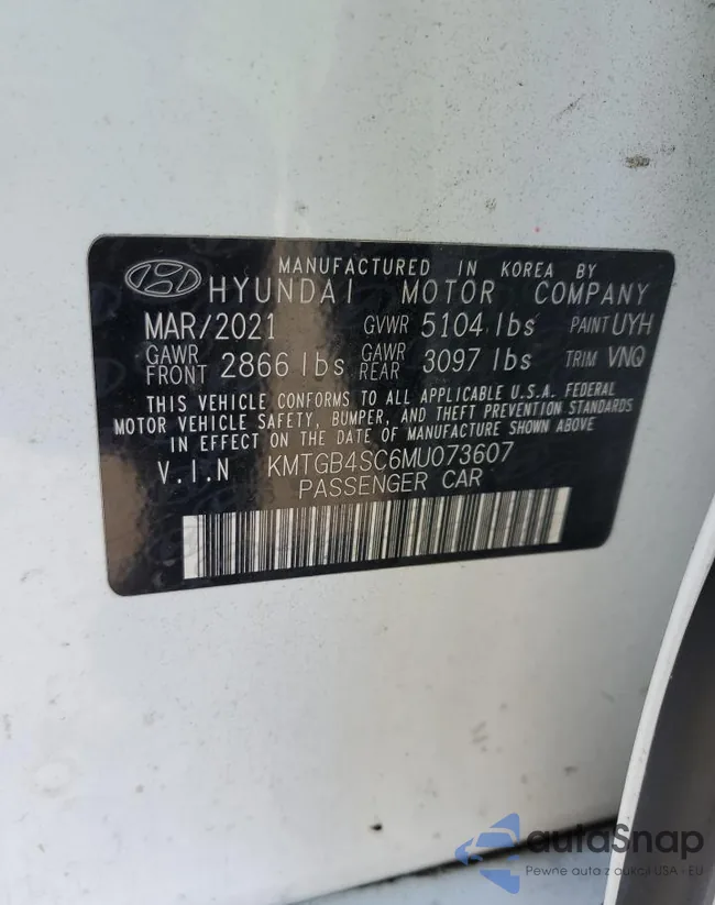 KMTGB4SC6MU073607: 70928455