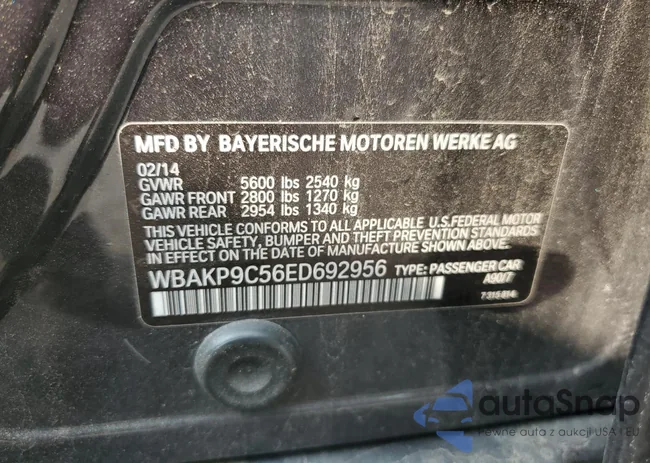 WBAKP9C56ED692956: 70380675