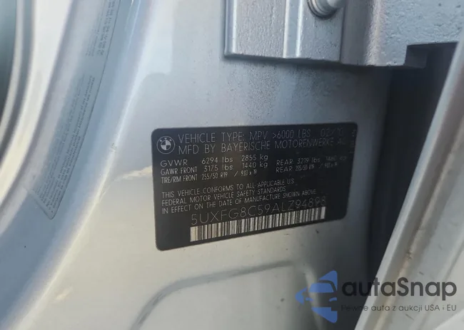 5UXFG8C59ALZ94898: 83850055