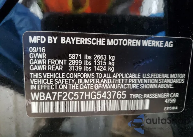 WBA7F2C57HG543765: 83963385