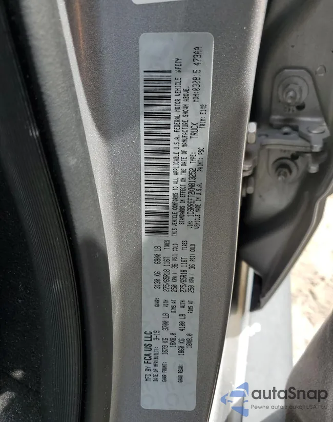 1C6RREFT2KN813252: 81372195