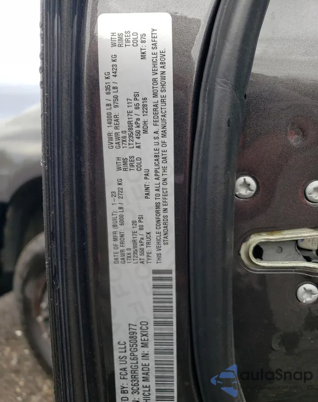 3C63RRGL6PG508977: 82138125