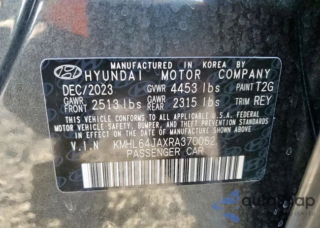 KMHL64JAXRA370062: 80380535