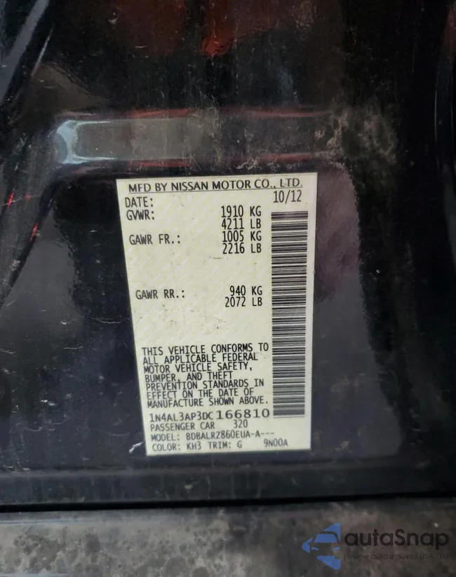 1N4AL3AP3DC166810: 70645315