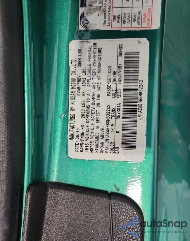 JN1AZ4EH6GM932242: 80500205