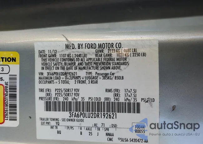 3FA6P0LU2DR192621: 80352535