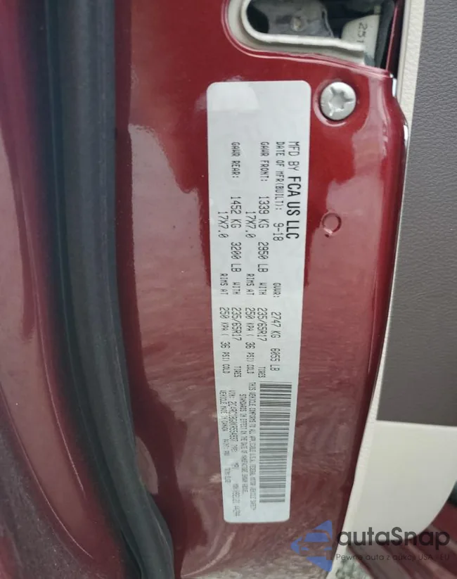 2C4RC1BG0KR554937: 80665035