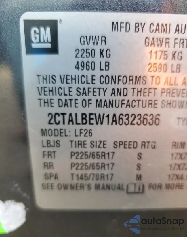 2CTALBEW1A6323636: 84292385