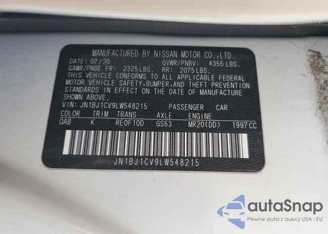 JN1BJ1CV9LW548215: 71195445