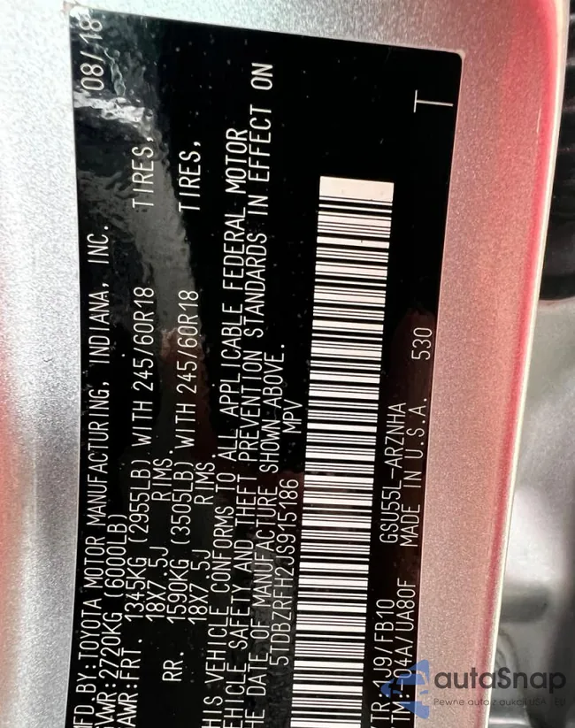 5TDBZRFH2JS915186: 84559005