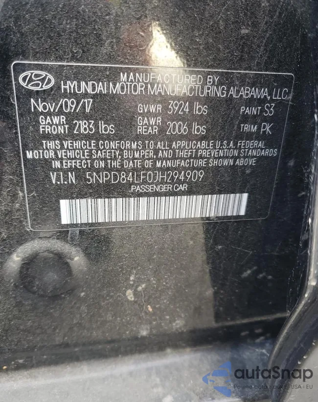 5NPD84LF0JH294909: 81853365