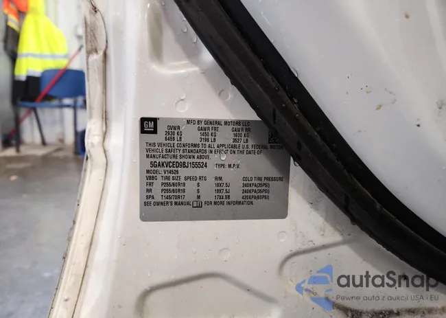 5GAKVCED9BJ155524: 80615035