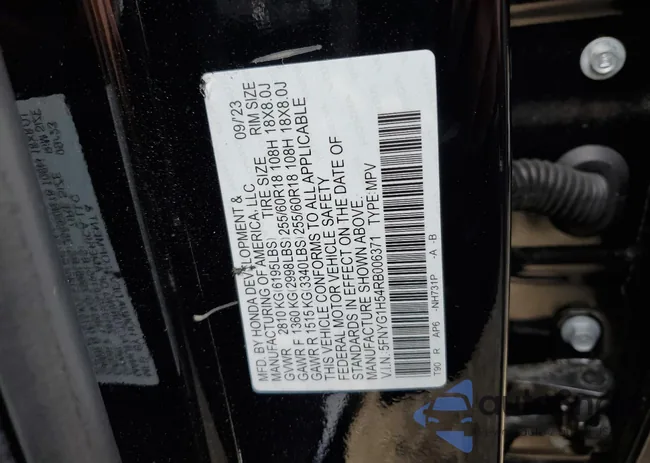 5FNYG1H54RB006371: 84606195